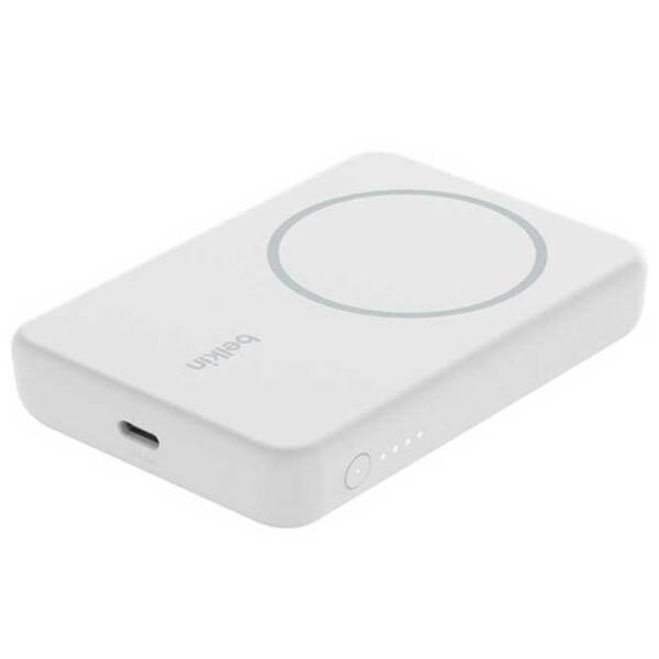 Power Bank 5000 mAh Belkin BoostCharge 5K (12 W) White  photo 2