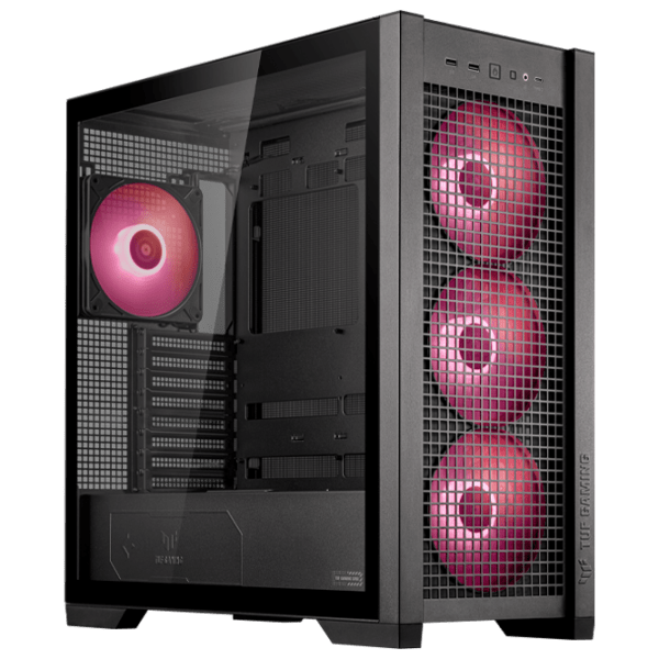 Carcasă Asus TUF Gaming GT302 ARGB Black micro ATX photo 1