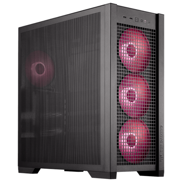 Carcasă Asus TUF Gaming GT302 ARGB Black micro ATX photo 4