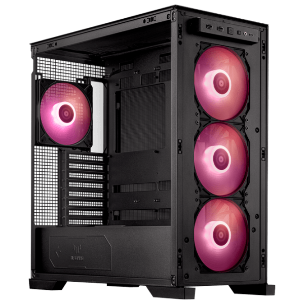 Carcasă Asus TUF Gaming GT302 ARGB Black micro ATX photo 5
