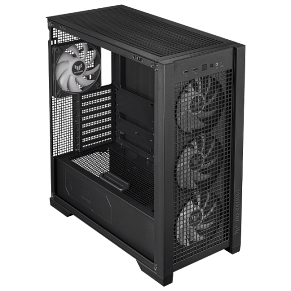 Carcasă Asus TUF Gaming GT302 ARGB Black micro ATX photo 6