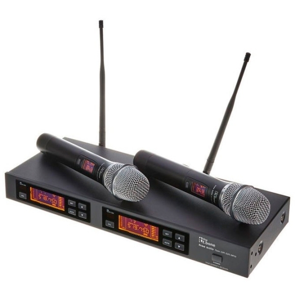 Microfon t.bone Twin HT 520 MHz Black  photo 1