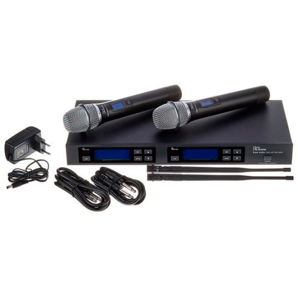 Microfon t.bone Twin HT 520 MHz Black  photo 8