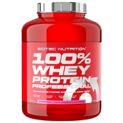 Proteină Scitec Nutrition 100% Whey Protein Professional 2350 g Căpșuni, ciocolată albă | praf
