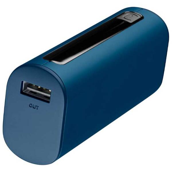 Power Bank 5000 мАч Cellularline Thunder (12 Вт) Blue  photo 2