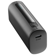 Power Bank 5000 мАч Cellularline Thunder (12 Вт) Black 