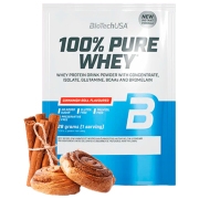 Proteină BioTechUSA 100% Pure Whey 28 g Rulouri cu scorțișoară | praf