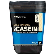 Proteină Optimum Nutrition 100% CASEIN vanilie 450 g Caseină vanilie | praf