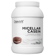 Proteină OstroVit Micellar Casein 700 g Biscuit cu cremă | praf