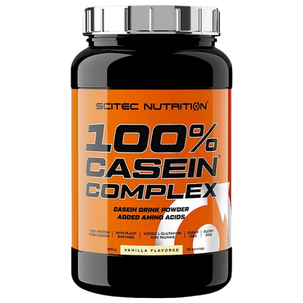Proteină Scitec Nutrition Casein Complex 920 g Ciocolată belgiană | praf photo 1