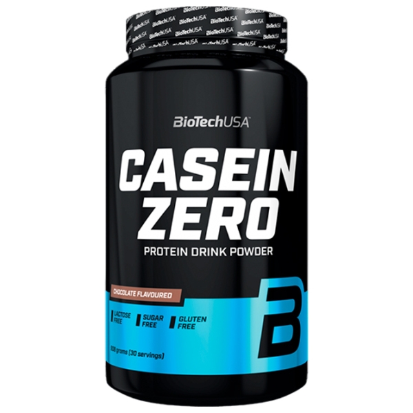 Proteină BioTechUSA Casein Zero 908 g Ciocolată | praf photo 1