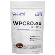 Proteină OstroVit Economy WPC80.eu 700 g Biscuit cu cremă | praf