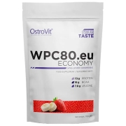 Proteină OstroVit Economy WPC80.eu 700 g Banană, căpșuni | praf