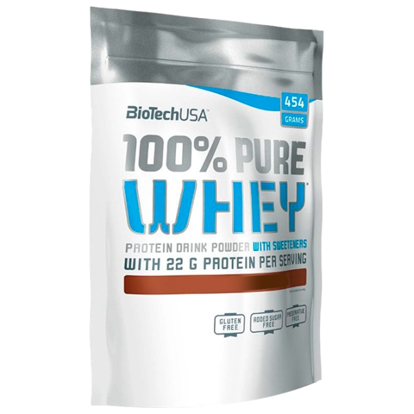 Proteină BioTechUSA 100% Pure Whey 454 g Budincă de orez | praf photo 1