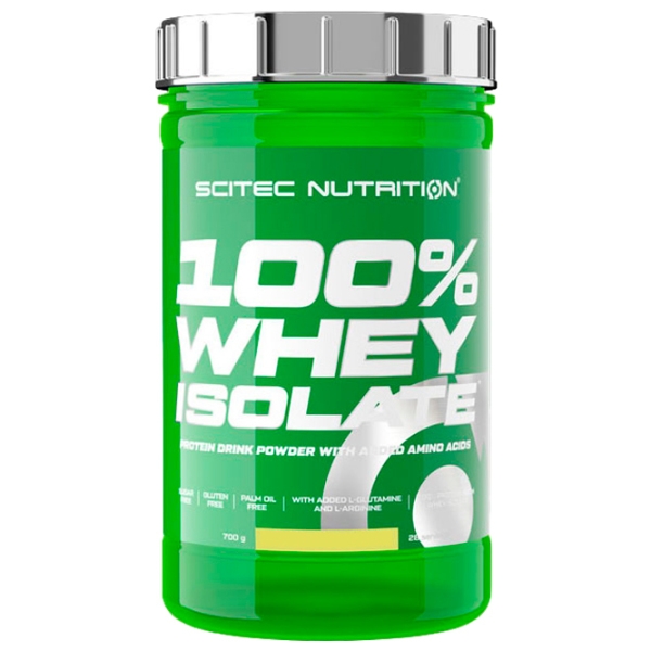 Протеин Scitec Nutrition 100% Whey Isolate 700 г Ягоды, ваниль | порошок photo 1