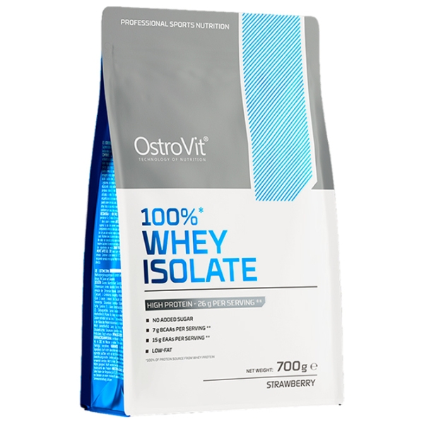 Proteină OstroVit 100% Whey Isolate 700 g Ciocolată | praf photo 1