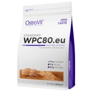 Proteină OstroVit STANDARD WPC80.eu 2270 g Unt de arahide | praf