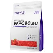 Proteină OstroVit STANDARD WPC80.eu 2270 g Сăpșuni | praf