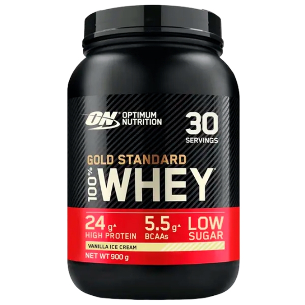 Proteină Optimum Nutrition GOLD STANDARD 100% WHEY 900 g &Icirc;nghețată, vanilie | praf photo 1