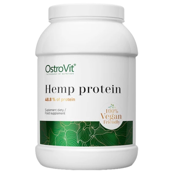 Proteină OstroVit Hemp Protein VEGE 700 g Natural | praf photo 1