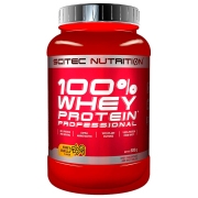 Proteină Scitec Nutrition 100% Whey Protein Professional 920 g Miere, vanilie | praf