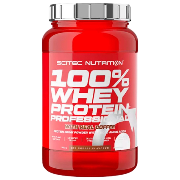 Протеин Scitec Nutrition 100% Whey Protein Professional 920 г Ледяной кофе | порошок photo 1