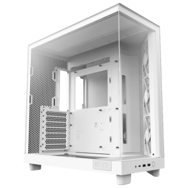 Корпус NZXT H6 Flow Белый micro ATX photo 2