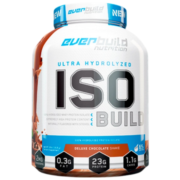 Proteină EverBuild Ultra Hydrolyzed ISO Build 2270 g Ciocolată | praf photo 1