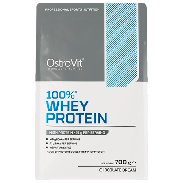 Протеин OstroVit 100% WHEY PROTEIN 700 г Шоколад | порошок photo 3