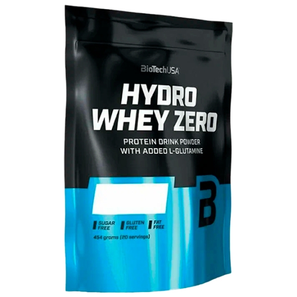 Proteină BioTechUSA Hydro Whey Zero 454 g Biscuit cu cremă | praf photo 1