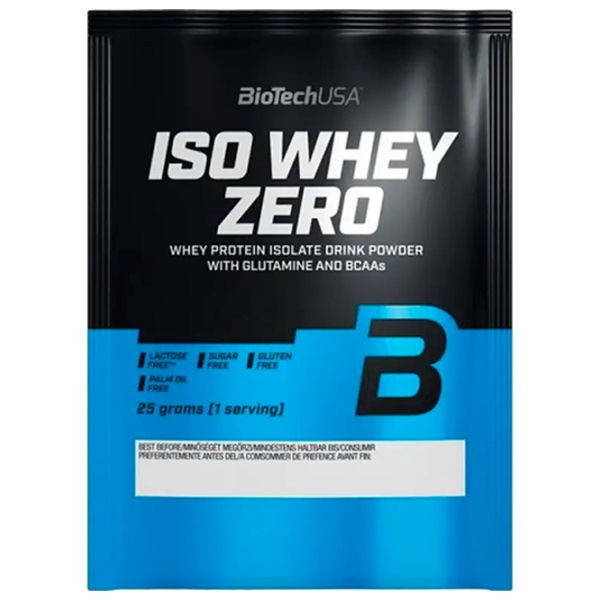 Proteină BioTechUSA IsoWhey Zero 25 g Banană | praf photo 1
