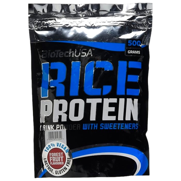 Протеин BioTechUSA Rice Protein 500 г Лесные ягоды | порошок photo 1