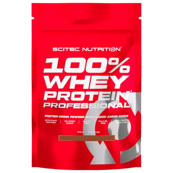 Протеин Scitec Nutrition 100% Whey Protein Professional 500 г Ледяной кофе | порошок photo 1