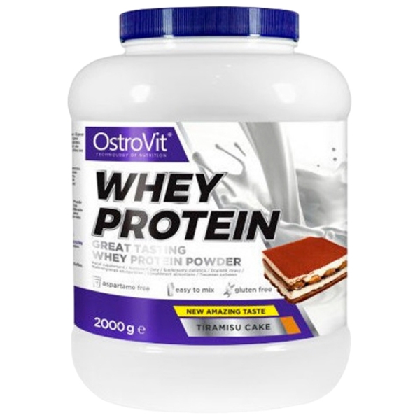 Proteină OstroVit Whey Protein 2000 g Tiramisu | praf photo 1