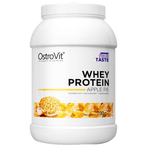Proteină OstroVit Whey Protein 700 g Plăcintă cu mere | praf photo 1