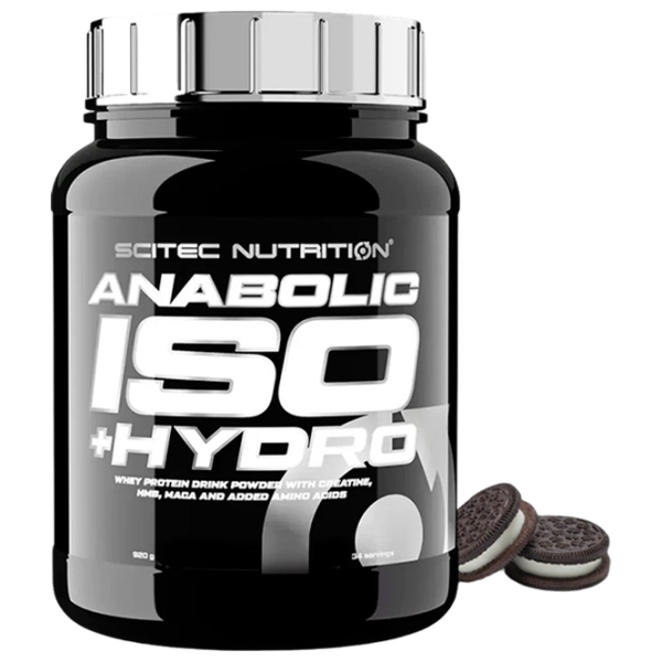 Proteină Scitec Nutrition Anabolic Iso+Hidro 920 g Biscuit cu cremă | praf photo 1