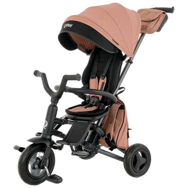 Трицикл Qplay Nova Plus Brown Металл/ Детский photo 1