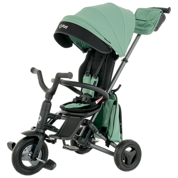 Трицикл Qplay Nova Plus Green Металл/ Детский photo 1
