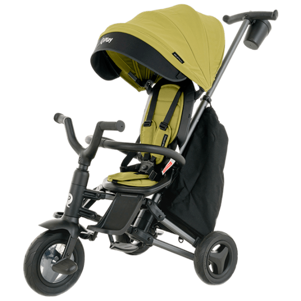 Трицикл Qplay Nova Plus Military Green Металл/ Детский photo 1
