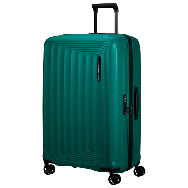 Чемодан Samsonite Nuon Spinner Expandable Зеленый Matt Nautical 100л   photo 1