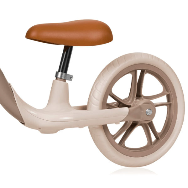 Bicicletă fără pedale Lionelo Alex Plus 12" 12" Beige  Metal / Pentru copii photo 5