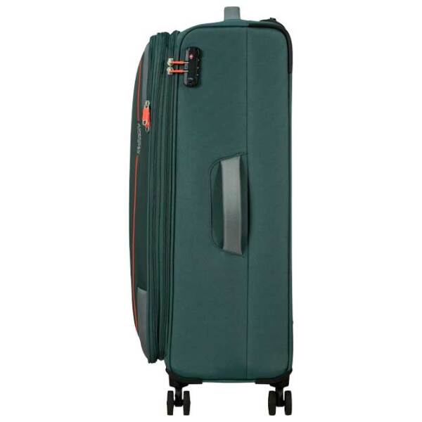 Чемодан American Tourister Pulsonic Spinner Expandable Зеленый Sunset 113л   photo 4