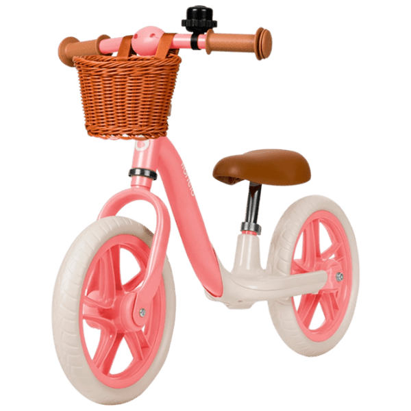 Bicicletă fără pedale Lionelo Alex Plus 12" 12" Pink  Metal / Pentru copii photo 1