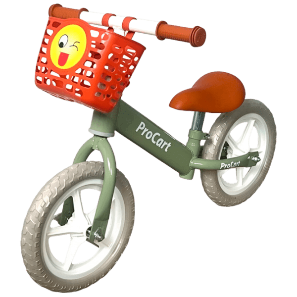 Bicicletă fără pedale Procart SH-N956 12" 12" Green  Oțel / Pentru copii photo 1