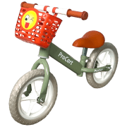 Bicicletă fără pedale Procart SH-N956 12" 12" Green  Oțel / Pentru copii