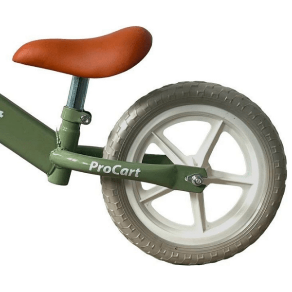 Bicicletă fără pedale Procart SH-N956 12" 12" Green  Oțel / Pentru copii photo 5