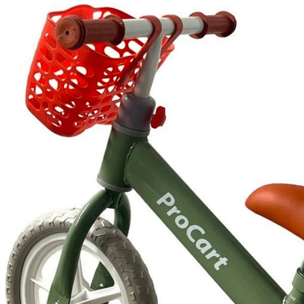 Bicicletă fără pedale Procart SH-N956 12" 12" Green  Oțel / Pentru copii photo 7