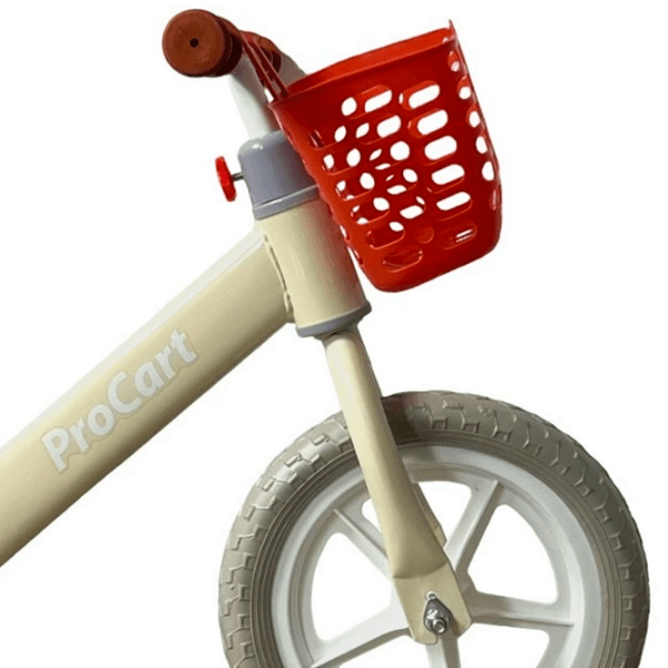 Bicicletă fără pedale Procart SH-N956 12" 12" Cream  Oțel / Pentru copii photo 3