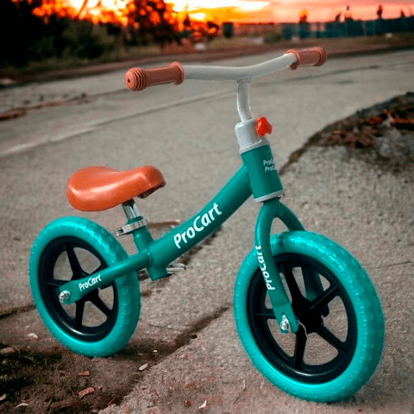 Bicicletă fără pedale Procart 361A 12" 12" Turquoise  Oțel / Pentru copii photo 7