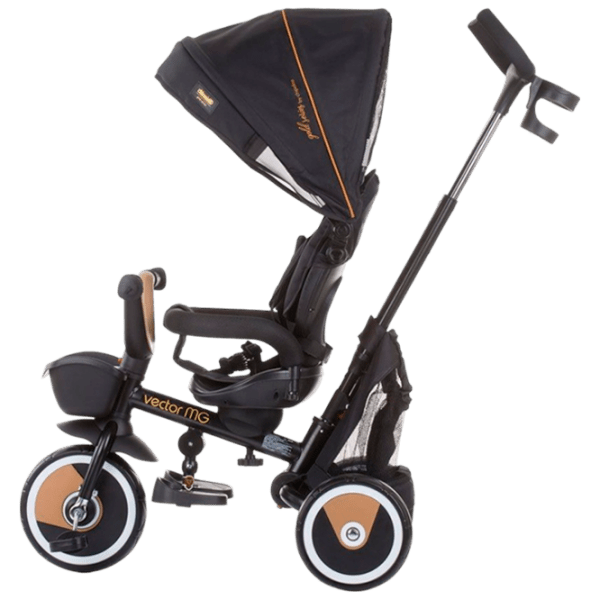 Triciclu Chipolino 360 Vector MG Beige Metal/ Pentru copii photo 2